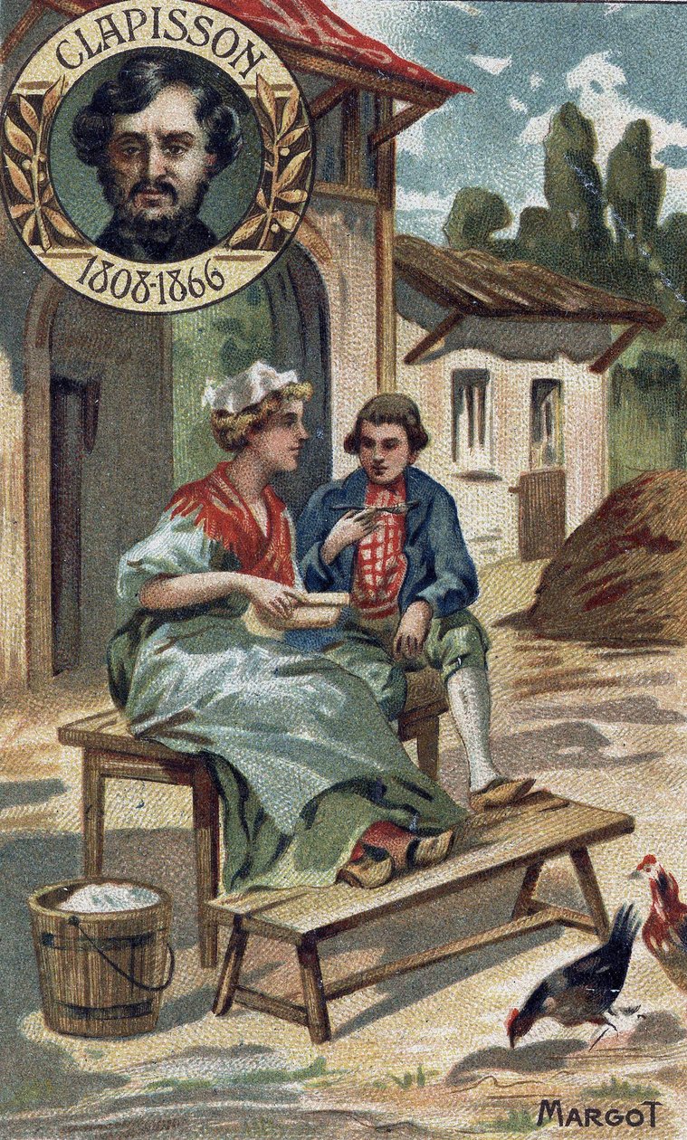 Margot opéra comique de 1857 par Antoine Louis Clapisson (1808-1866). Chromo de la fin du 19ème siècle - Unknown artist