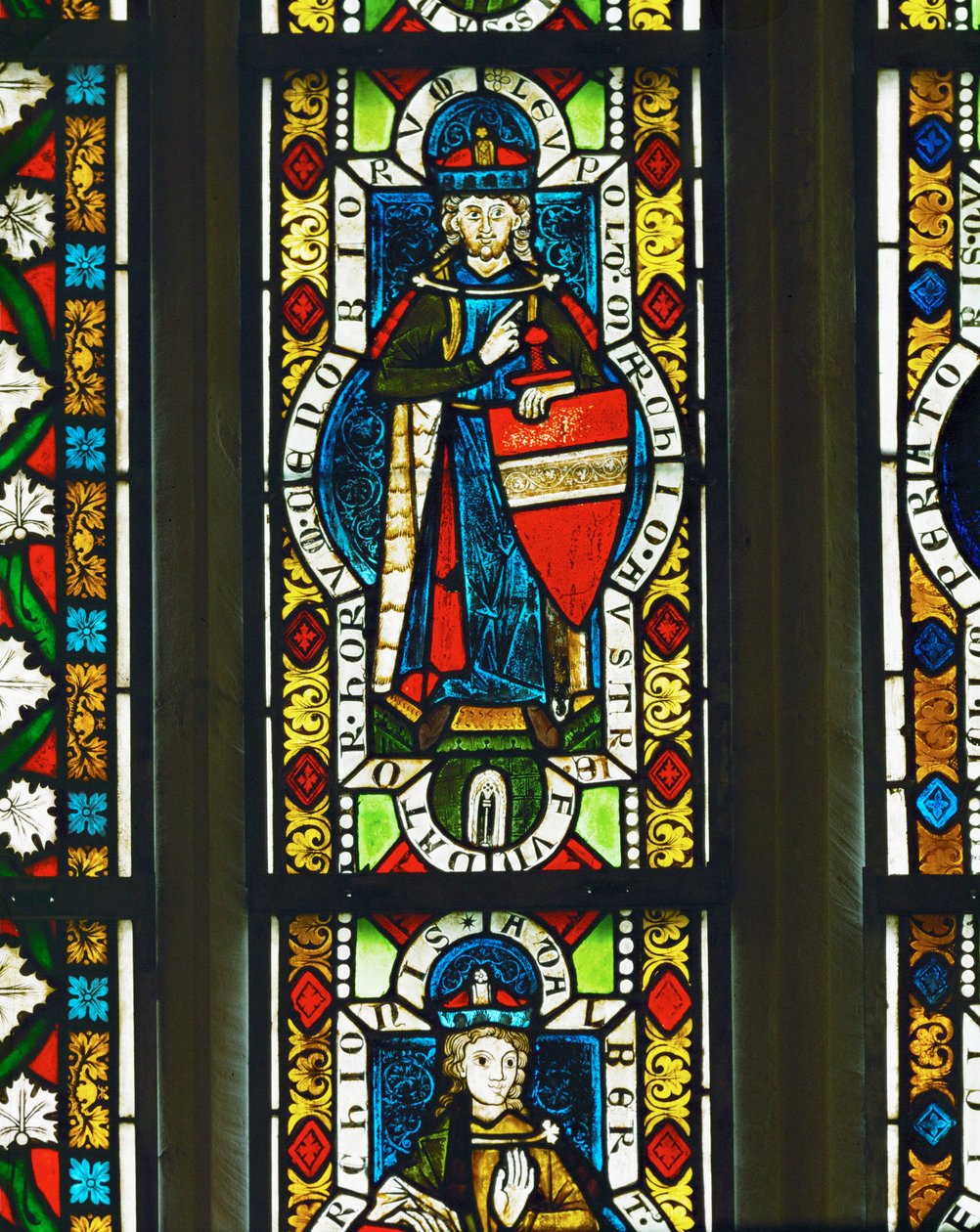 Margrave Léopold III de Babenberg (vitrail) - Unknown Artist