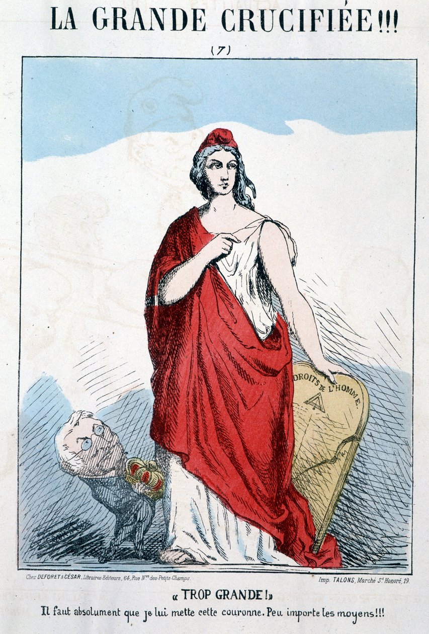 Marianne tenant les Droits de l