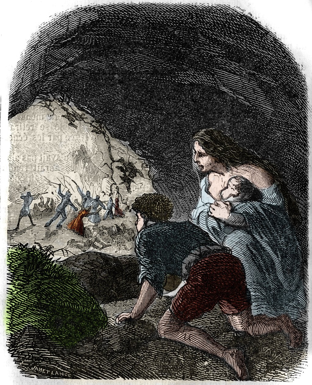 Massacres des Vaudois au XVIe siècle - Unknown artist