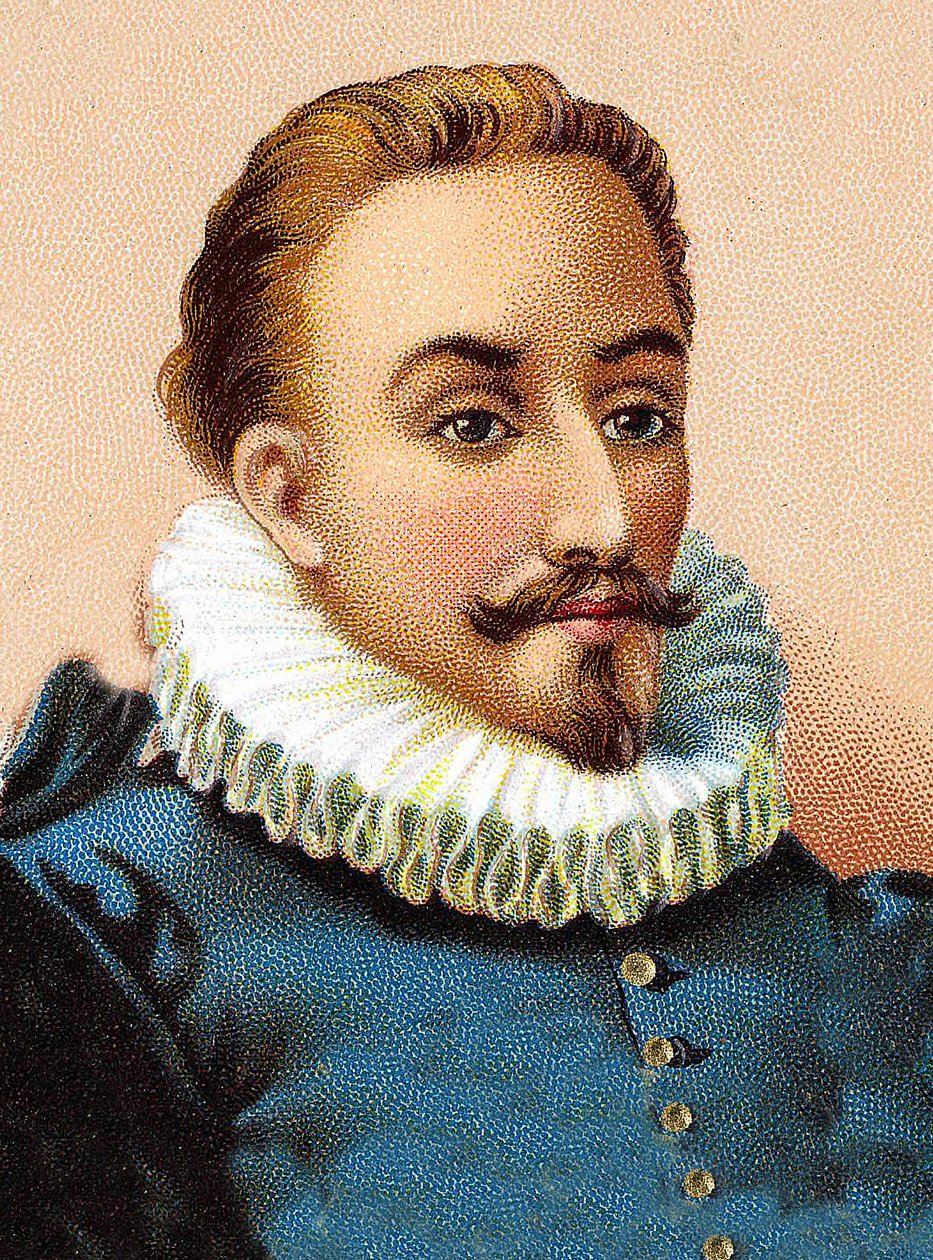 Miguel de Cervantes Saavedra 1547-1616 - Portrait de Miguel de Cervantes (1547-1616), poète et dramaturge espagnol - Unknown artist