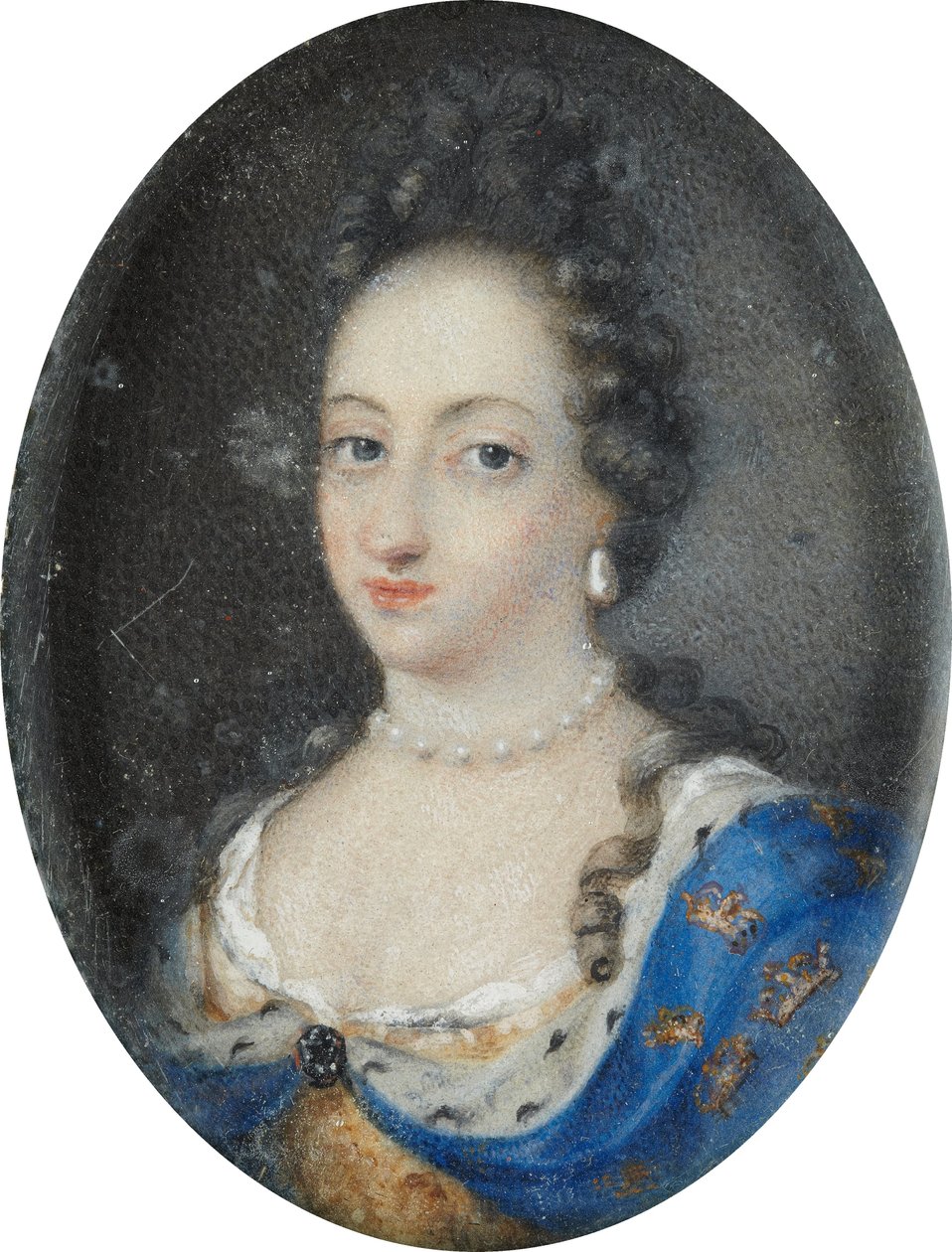 Miniature de la Reine Ulrika Eleonora l