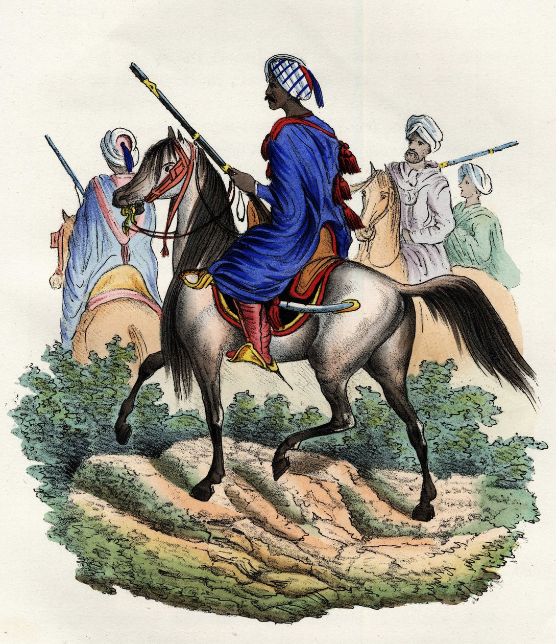 Gendarmes maures chargés de la police d