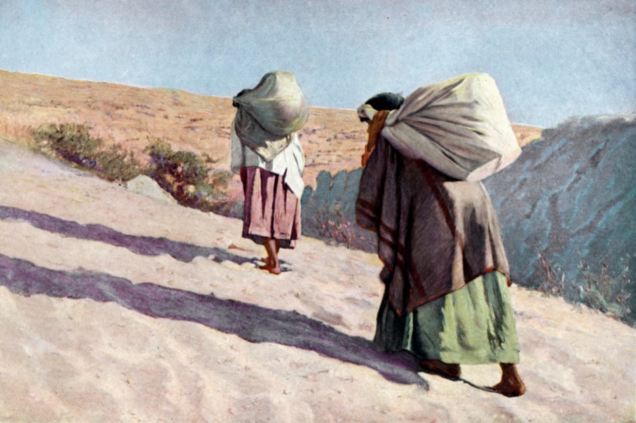 Femmes amérindiennes de la tribu Hopi, Arizona - Unknown artist