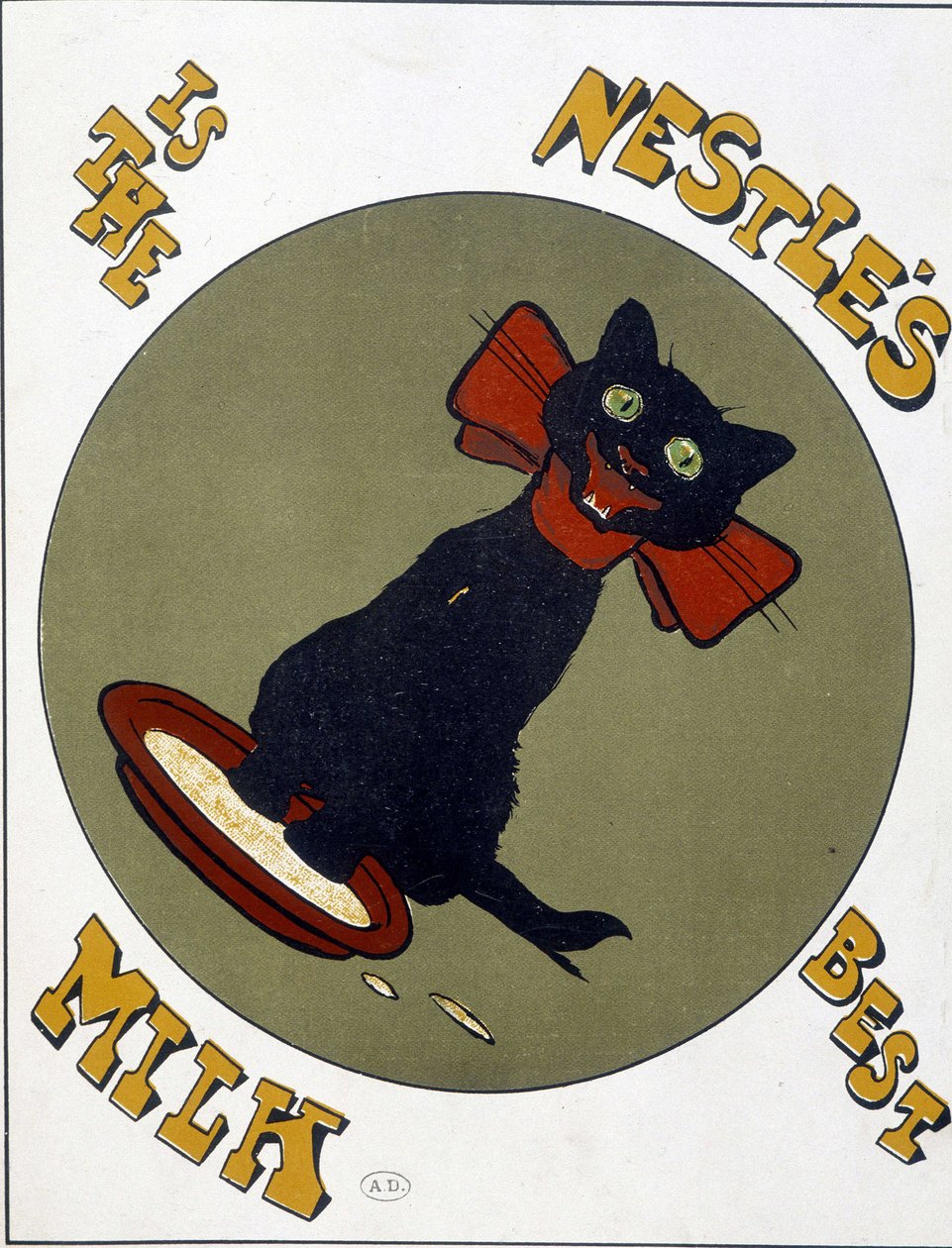 Nestlé est le meilleur lait - publicité Nestlé - Unknown artist