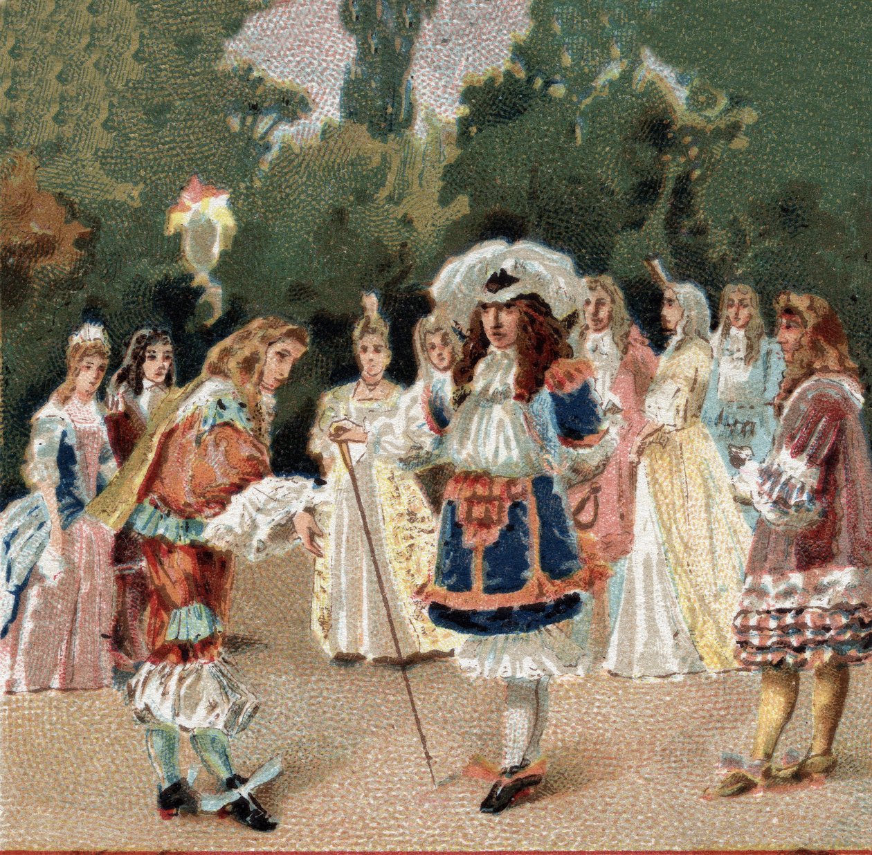 Nicolas Fouquet (1615-1680) reçut Louis XIV connu sous le nom de Le Roi-Soleil - Unknown artist