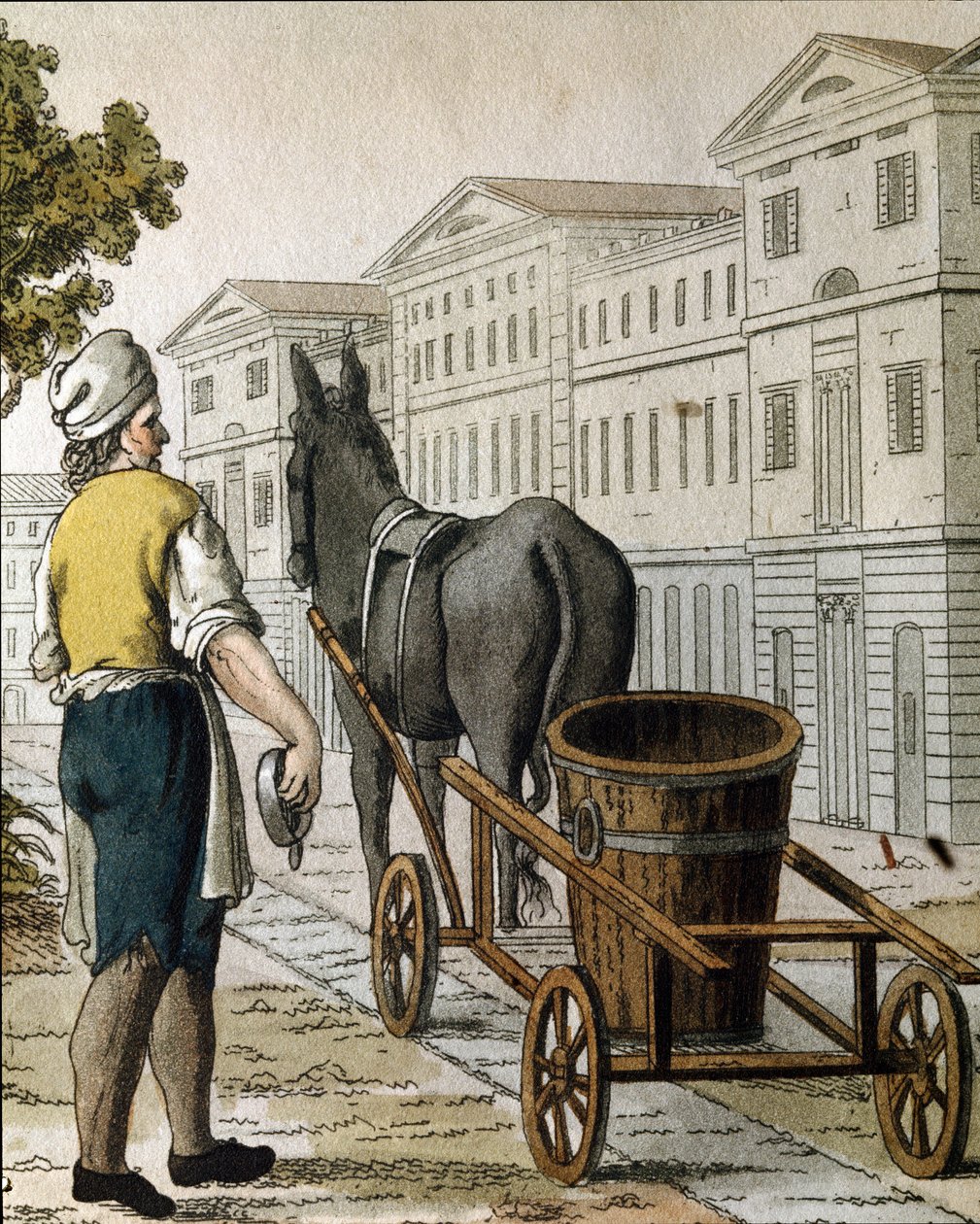 Ancien métier : le laitier - Unknown artist