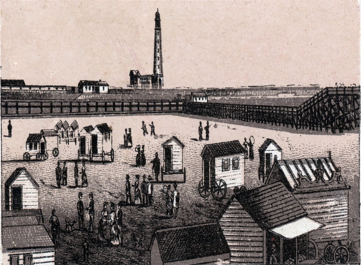 Ostende, Belgique : vue des bains de l