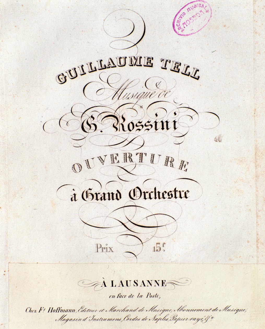 Page de partition musicale de l