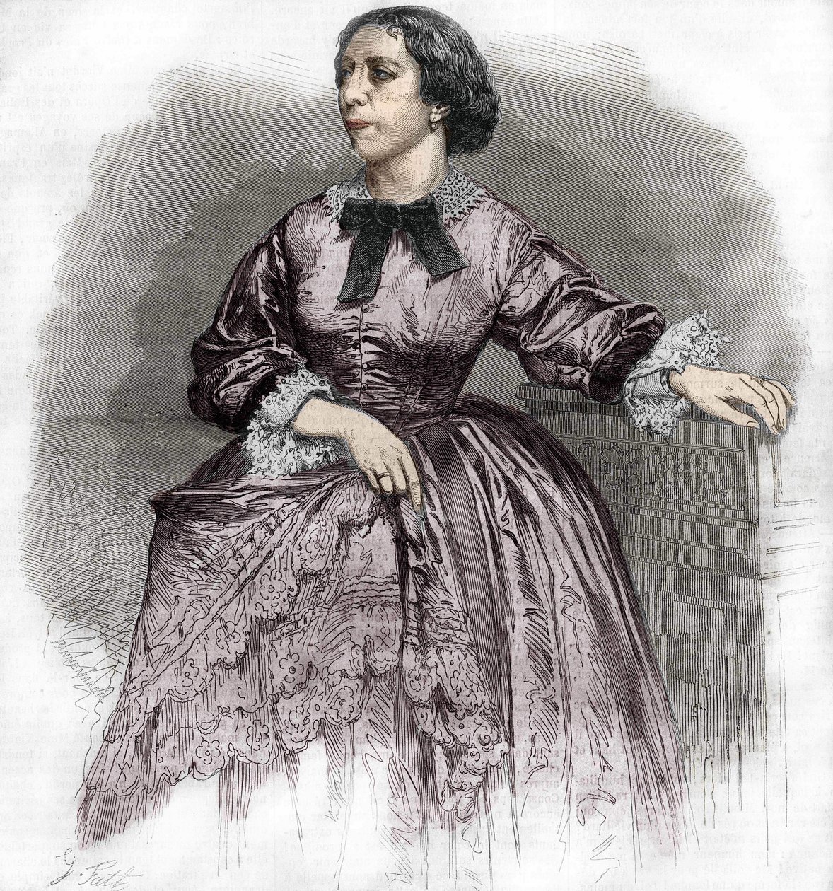 Pauline Viardot-Garcia (1821-1910), chanteuse française - Unknown artist