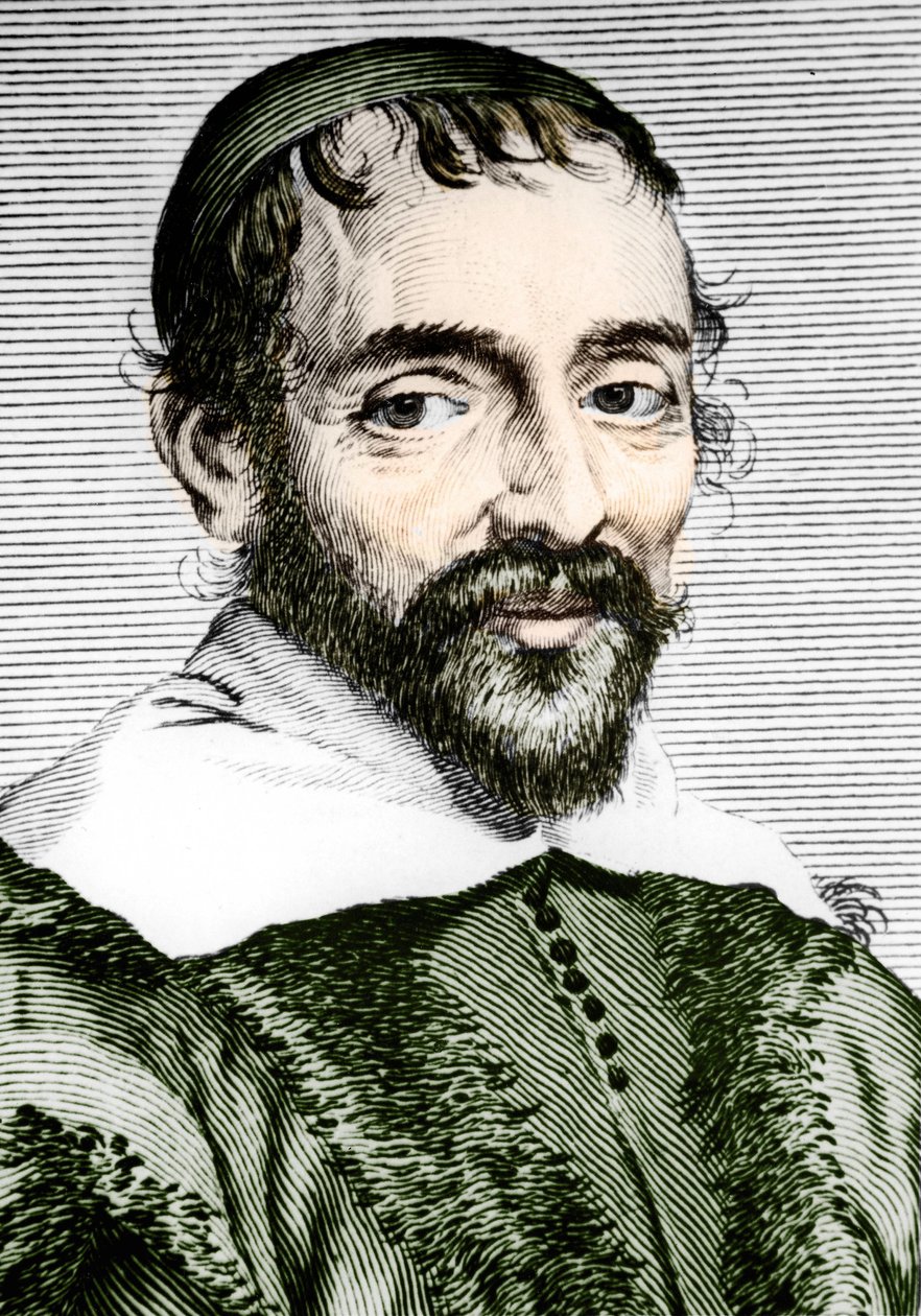 Pierre Gassendi (1592-1655), philosophe, astronome, mathématicien et physicien français - Unknown artist
