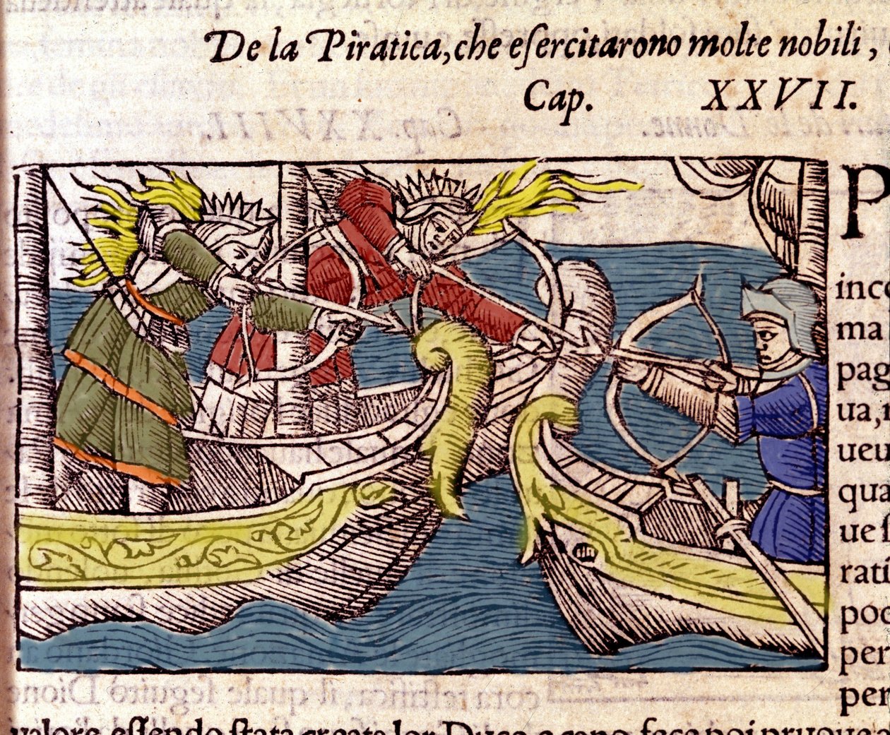 La piraterie pratiquée par des nobles scandinaves (Historia de gentium septentrionalium) - Unknown artist