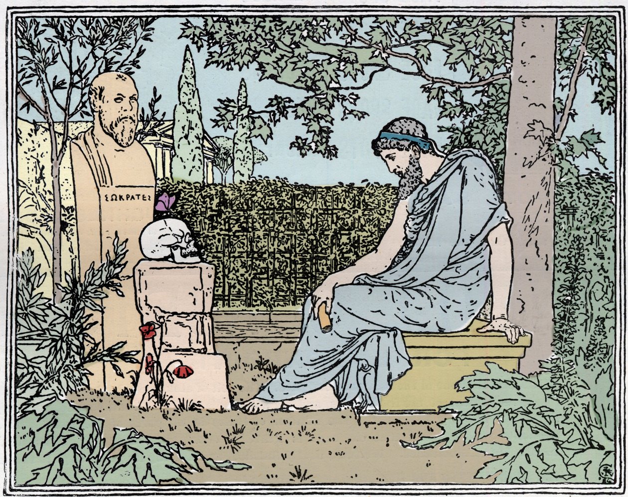 Platon méditant sur l