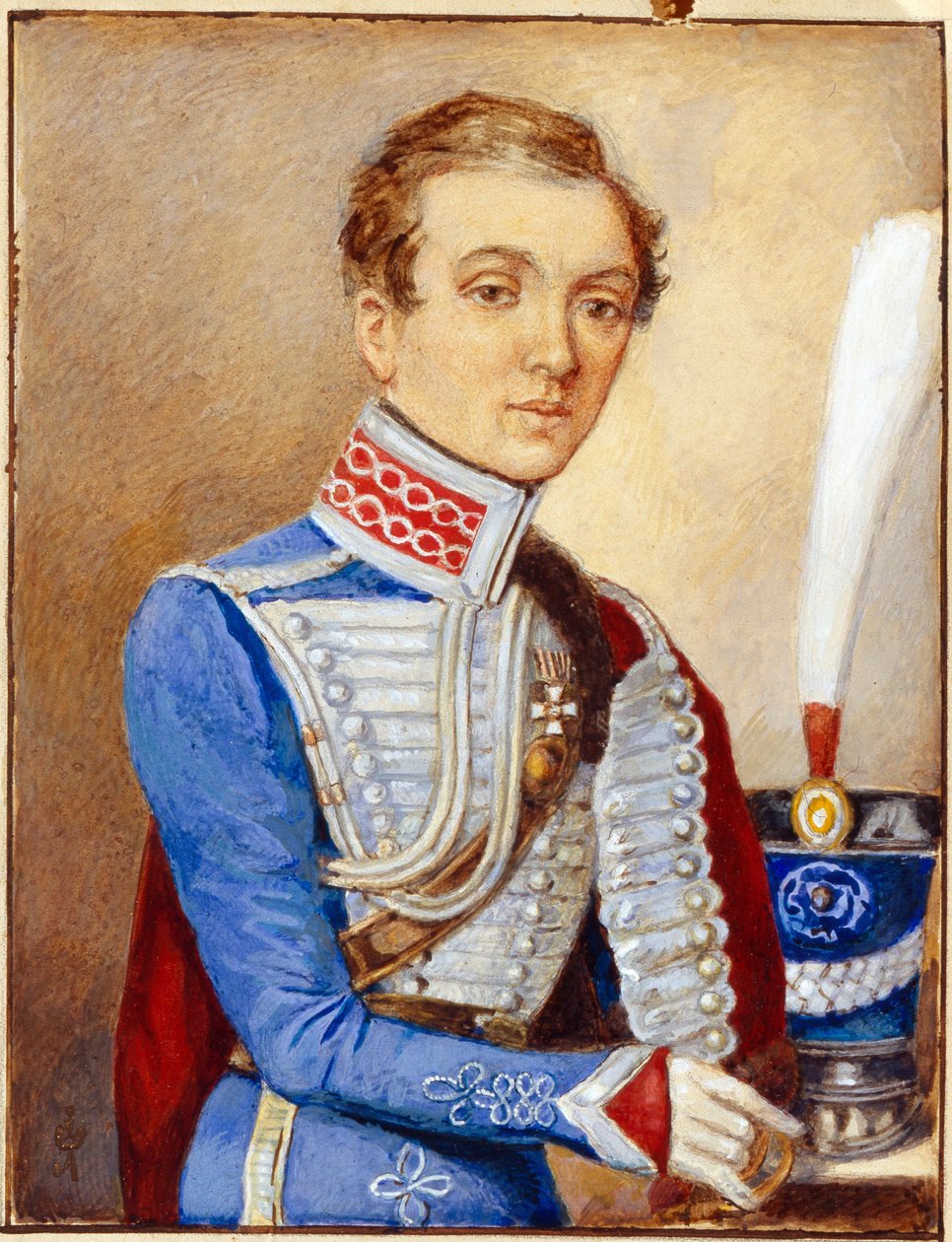 Portrait de Nadezhda Durova - Unknown artist