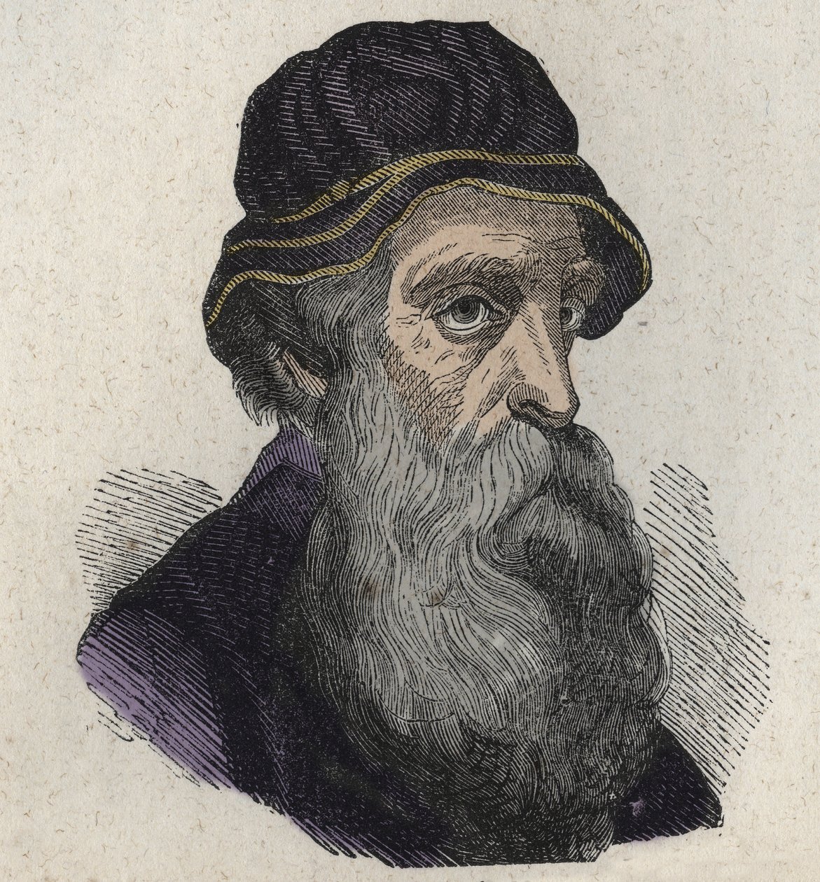 Portrait de Benvenuto Cellini, sculpteur, orfèvre, sculpteur et auteur de la Renaissance italienne 1500-1571 - Unknown artist