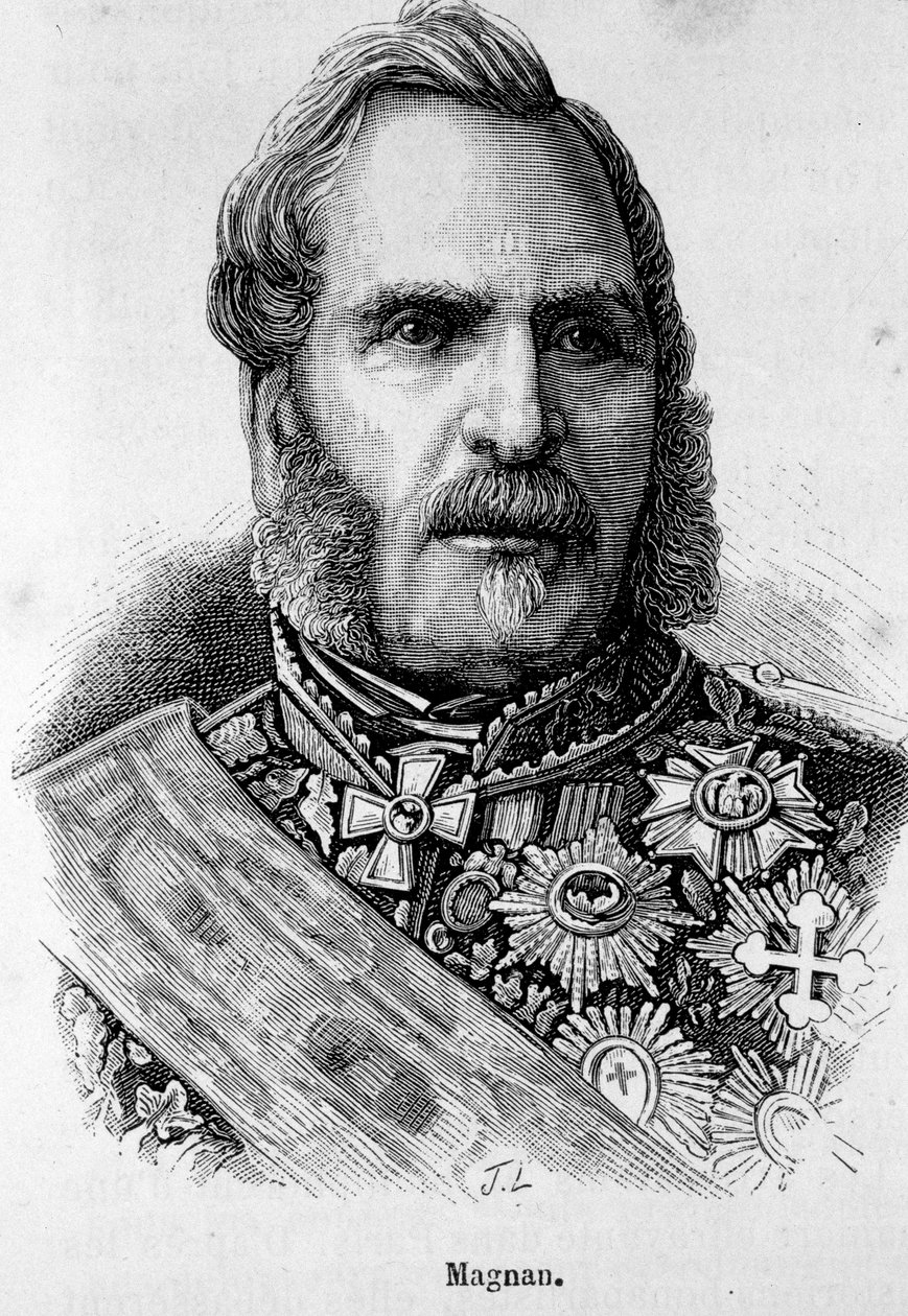 Portrait de Bernard Pierre Magnan (1791-1865), maréchal de France - Unknown artist