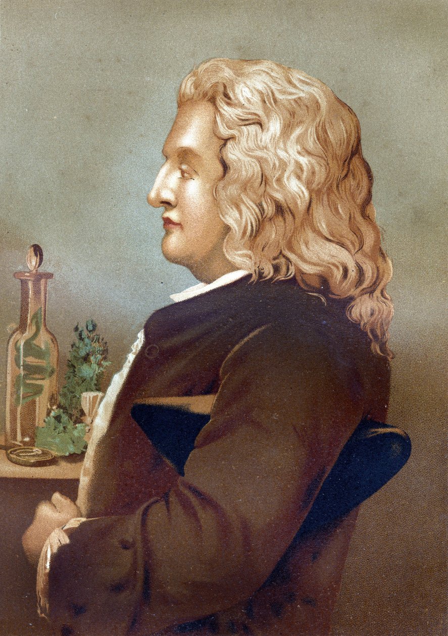 Portrait de Bernard de Jussieu (1699-1777), botaniste français. d