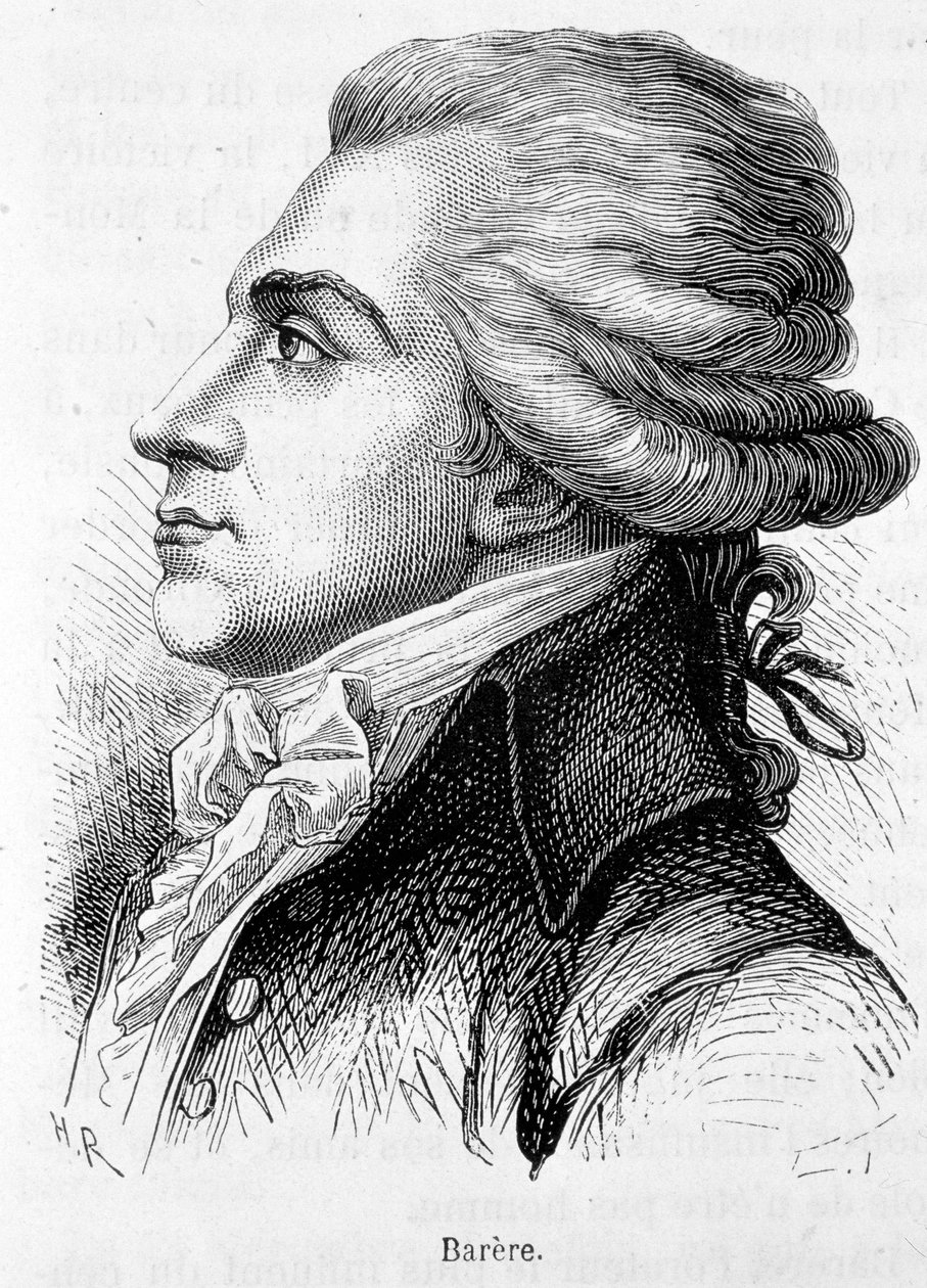 Portrait de Bertrand Barère de Vieuzac (1755-1841), homme politique français - Unknown artist