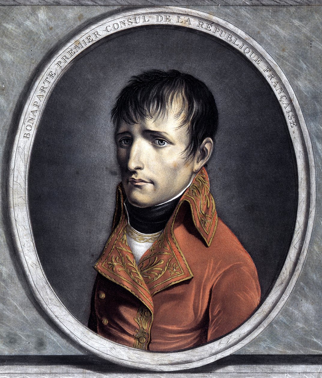 Portrait de Bonaparte Premier Consul de la République Française. 1801 (an X) - Unknown artist