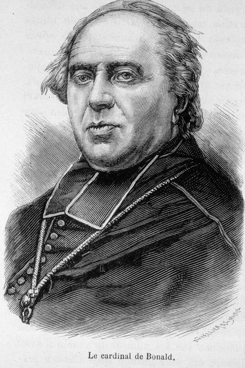 Portrait du cardinal Bonald - Unknown artist