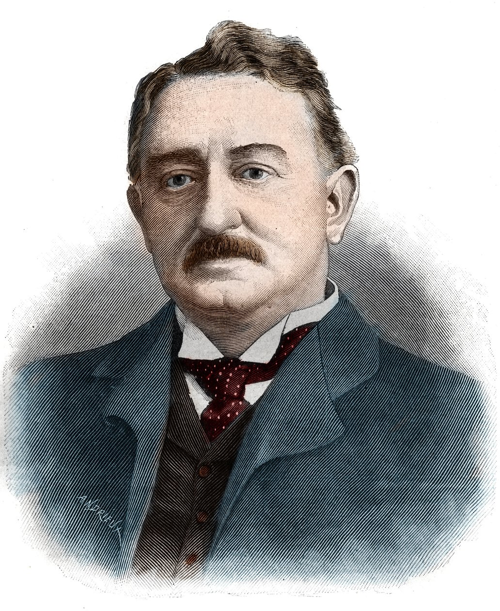 Portrait de Cecil John Rhodes (1853-1902), homme d