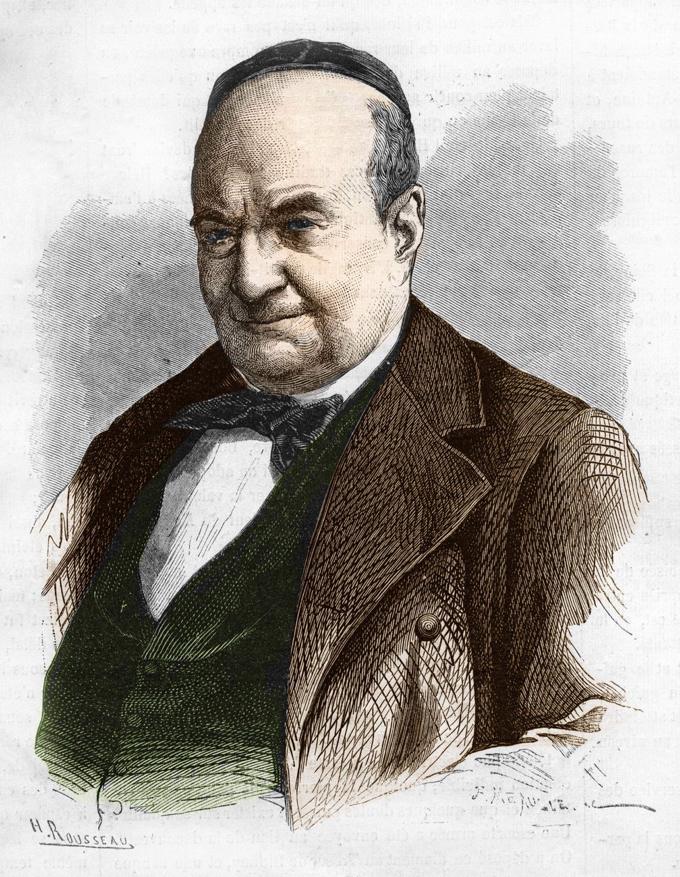 Portrait de Charles Augustin Sainte-Beuve (1804 - 1869), écrivain, journaliste et critique littéraire. - Unknown artist
