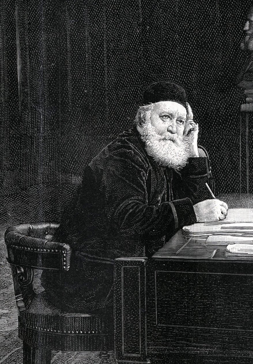 Portrait de Charles Gounod (1818-1893), compositeur français. - Unknown artist