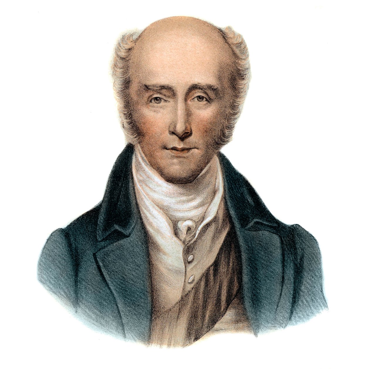 Portrait de Charles Grey, 2e comte Grey (1764-1845) homme politique whig (libéral) anglais - Unknown artist