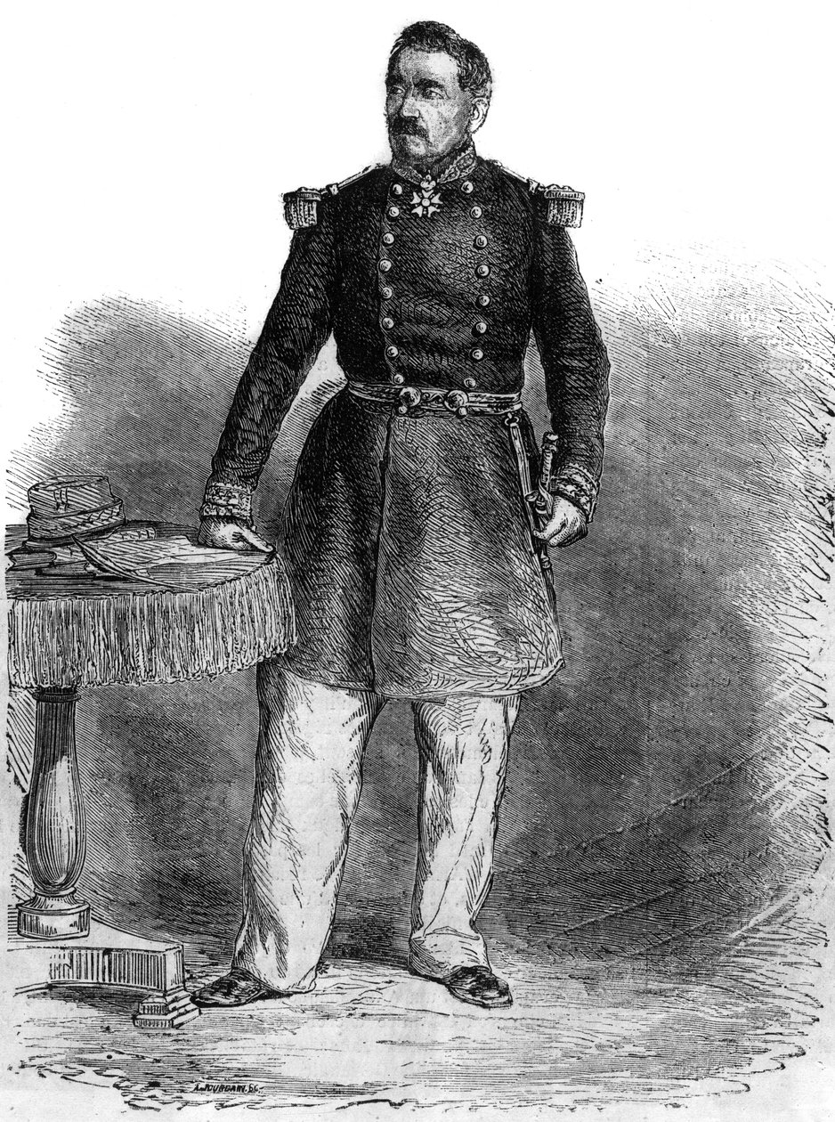 Portrait de Charles Guillaume Marie Appollinaire Antoine Cousin Montauban, Comte de Palikao (1796-1878) - Unknown artist