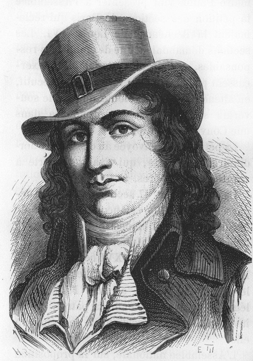 Portrait de Charles Jean Marie Barbaroux (1767-1794), homme politique français. - Unknown artist