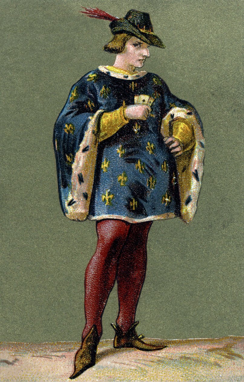 Portrait de Charles VI (1368-1422), roi de France - Unknown artist