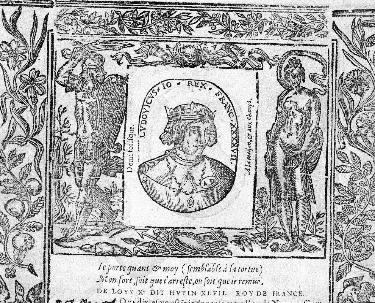 Portrait de Charles X Le Hutin, roi de France de 1314 à 1316 - Unknown artist