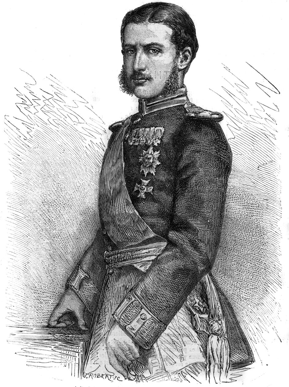 Portrait de Charles de Hohenzollern (1839-1914), prince régnant de Roumanie, puis roi Charles Ier (Carol Ier) - Unknown artist