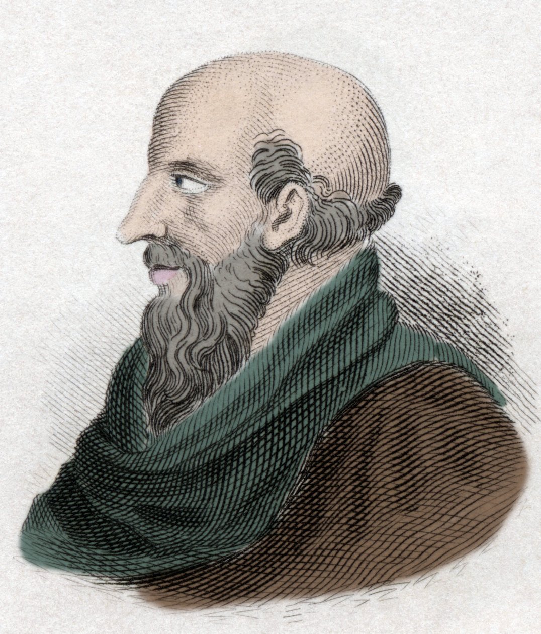Portrait de Chrysippe de Soles, philosophe stoïcien (280-206 avant J.-C.) - Unknown artist