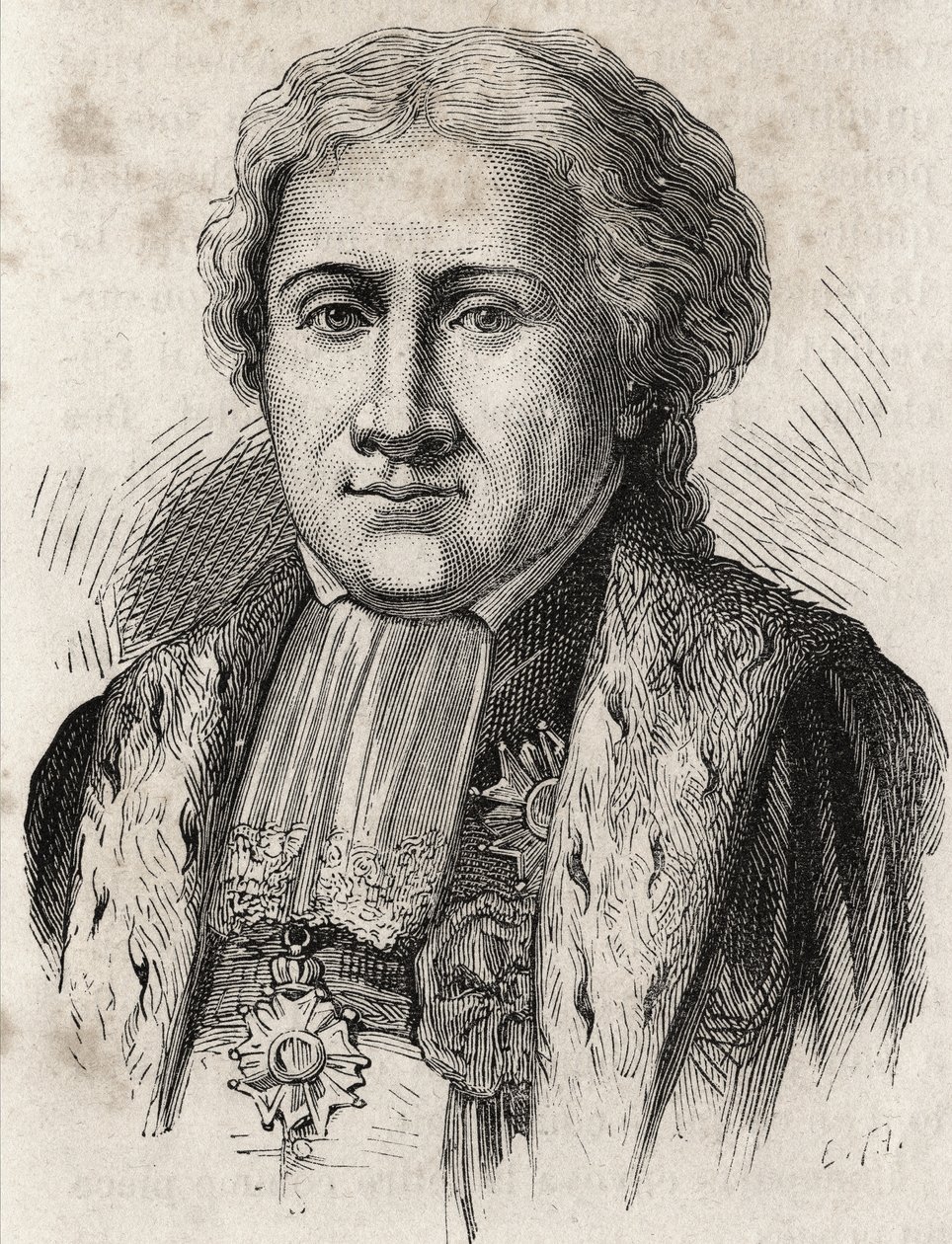 Portrait de Claude-Ambroise Régnier, duc de Massa, avocat, grand juge, ministre de la Justice (1746-1814) - Unknown artist
