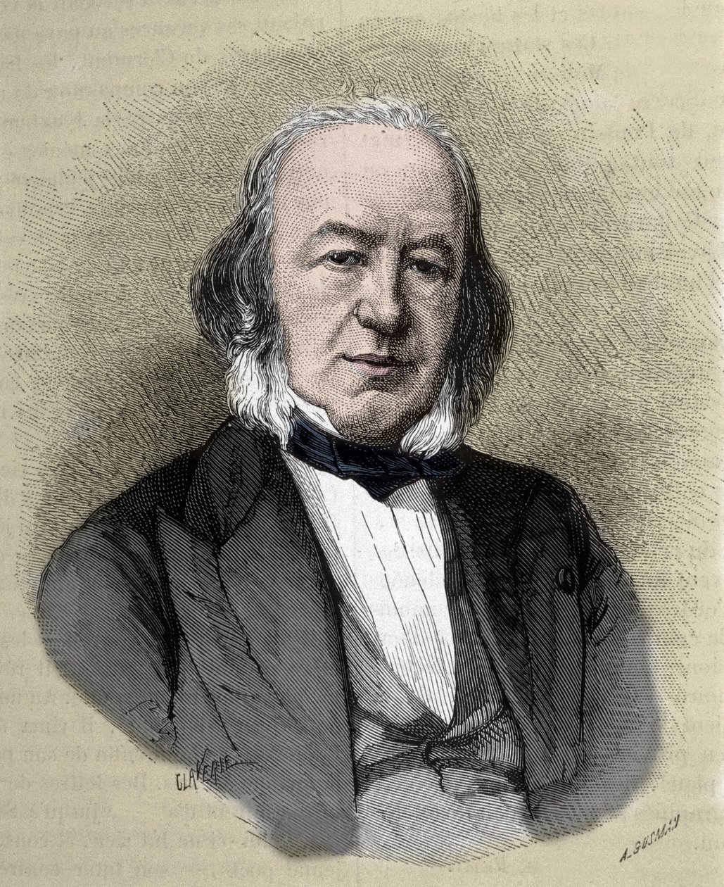 Portrait de Claude Bernard (1813-1878) physiologiste français - Unknown artist