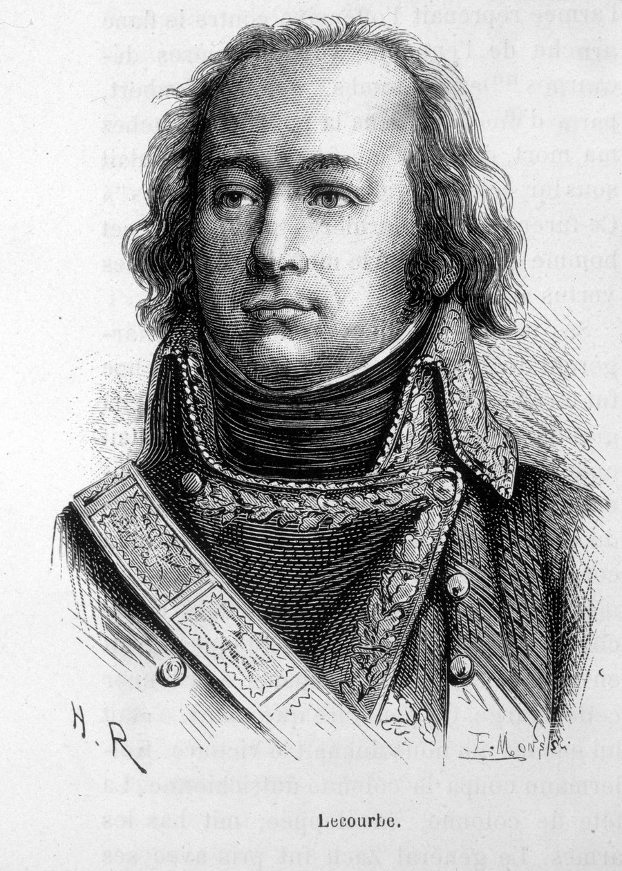 Portrait de Claude Jacques Lecourbe, général français (1759 -1815) - Unknown artist