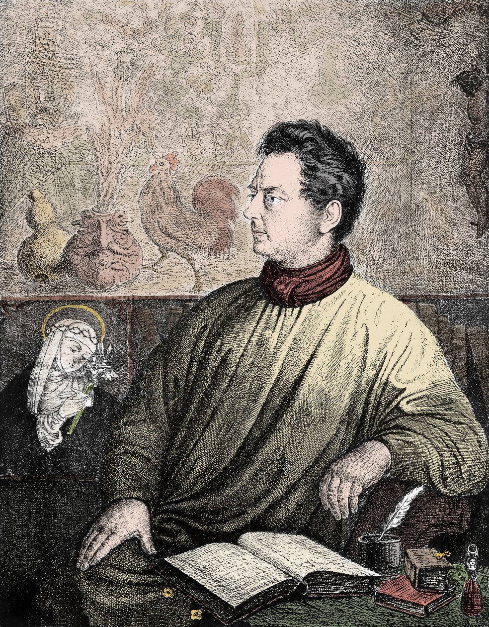 Portrait de Clemens Brentano (1778-1842), écrivain et poète allemand - Unknown artist