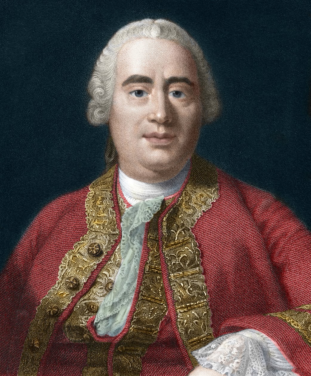 Portrait de David Hume, philosophe écossais (1711-1776) - Unknown artist