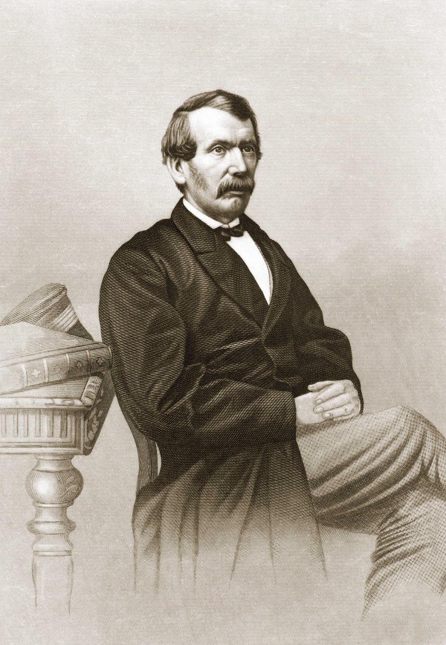 Portrait de David Livingstone (1813 - 1873) - Unknown artist