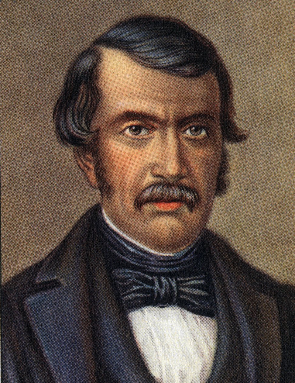 Portrait de David Livingstone, missionnaire écossais et explorateur africain. - Unknown Artist