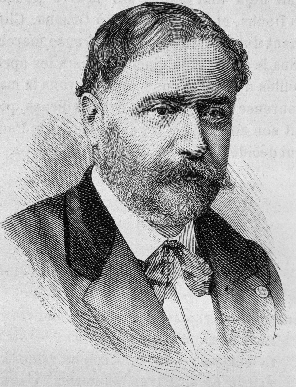 Portrait de De Chaudordy - Unknown artist