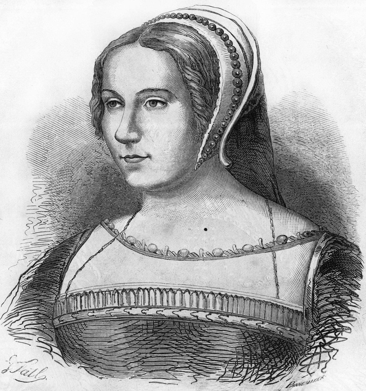 Portrait de Diane de Poitiers (1499-1566), favorite d