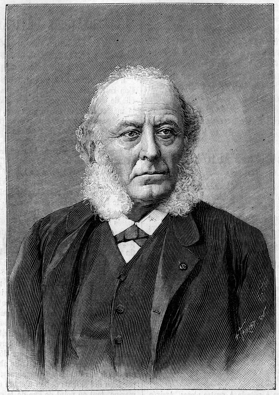 Portrait du Dr Aristide Verneuil (1823-1895), chirurgien français, membre de l
