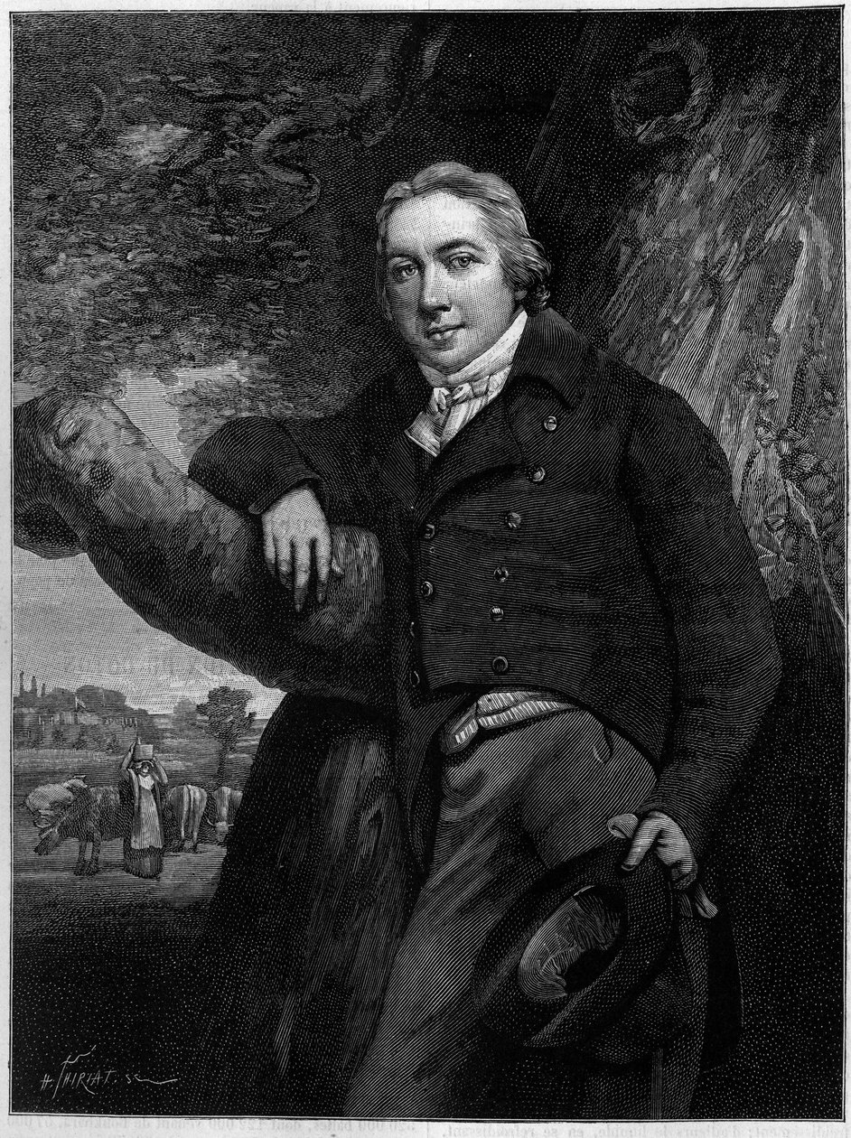 Portrait de Edward Jenner (1749-1823), médecin et naturaliste anglais, inventeur du vaccin contre la variole. - Unknown artist