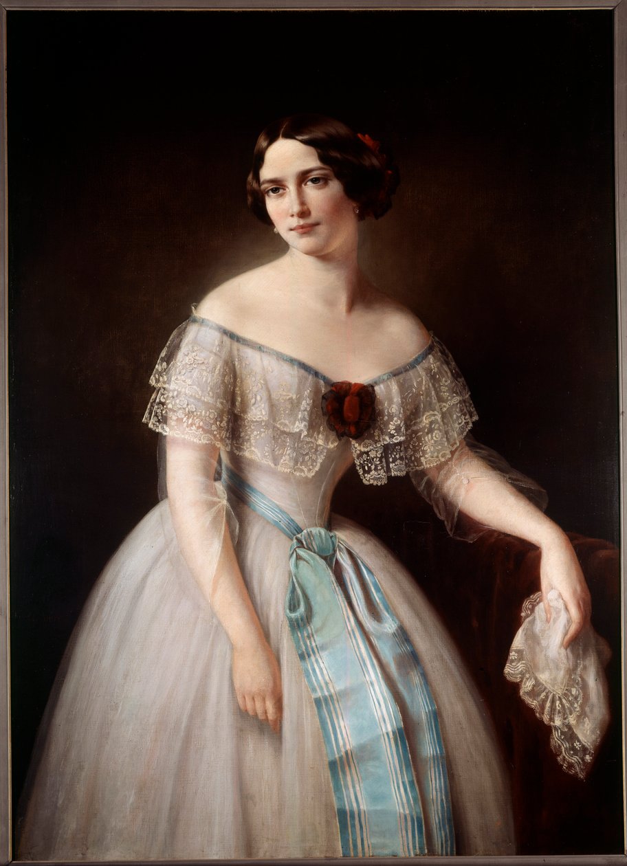 Portrait de Fanny Cerrito (1817-1909) danseuse Peinture anonyme - Unknown artist