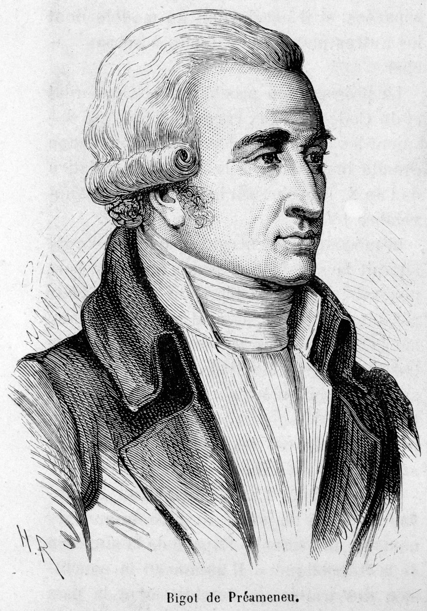 Portrait de Félix Julien Jean Bigot de Préameneu (1747-1825), avocat et homme politique français - Unknown artist