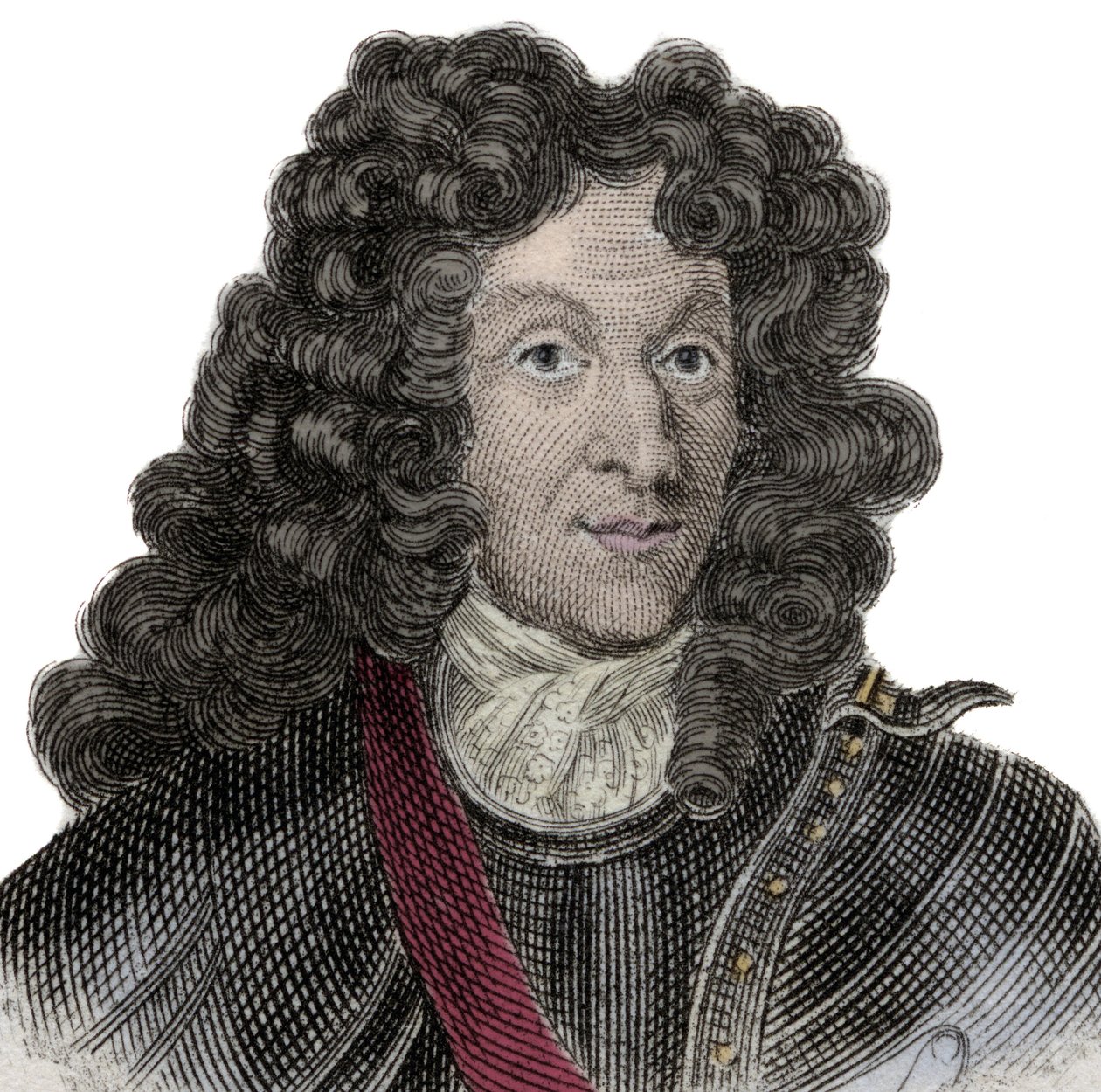 Portrait de François-Henri de Montmorency-Bouteville (1628-1695), maréchal de Luxembourg, duc de Piney et général français - Unknown artist