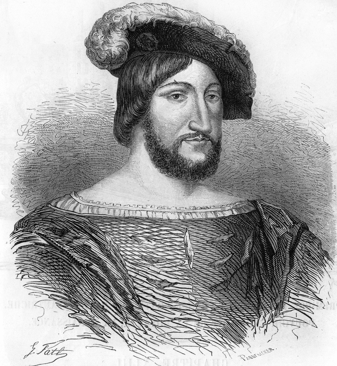 Portrait de François Ier, roi de France (1494-1547). - Unknown artist