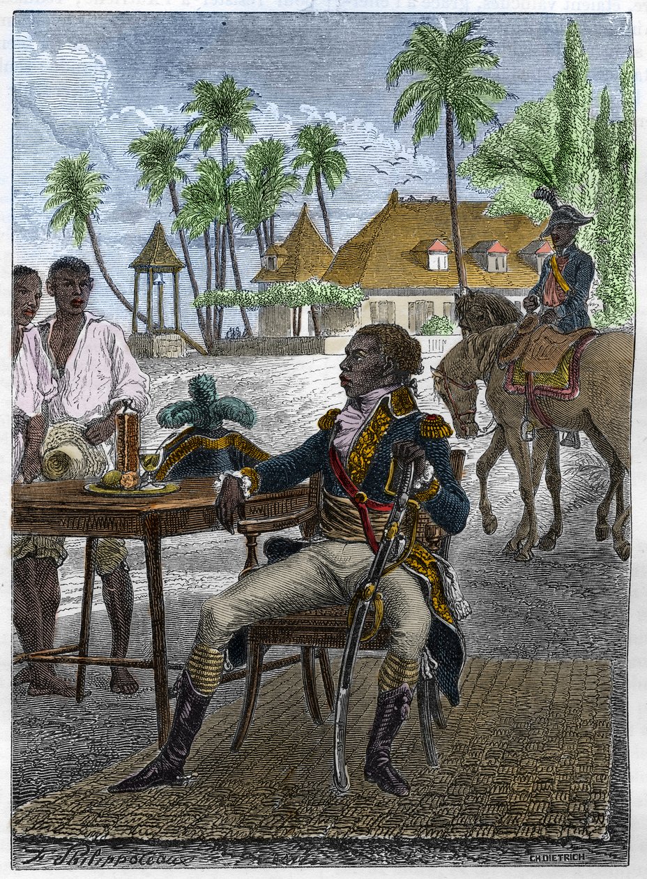 Portrait de François Dominique Toussaint dit « Toussaint-Louverture » - Unknown artist